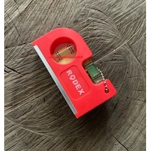 Rodex Mıknatıslı Mini Terazi Su Terazi Mini Cep Terazi Kemere Takmalı 9cm