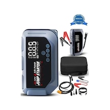 Magicool Vtn-605 Şarjlı 12.000 Mah Taşınabilir Çantalı Araç Akü Şarj Takviyeli Işıklı Hava Kompresörü