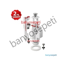 Kale 3/6 İç Takım Çift Kademeli %50 Su Tasarruflu 3/8 Beyaz