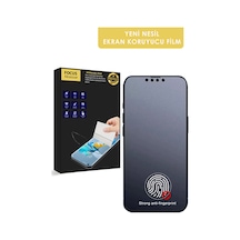 Apple iPhone 12 Premium Mat Ekran Koruyucu Özel Kesim Hydrogel Film Uyumlu