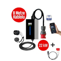 SGSTEC Home 22kW 8Metre Kablolu Elektrikli Araç Şarj Cihazı
