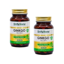 Shiffa Home (Aksuvital) Ginkgo Biloba 620 MG 60 Kapsül x 2 Adet Shiffa Home (Aksuvital) Ginkgo Biloba 620 MG 60 Kapsül x 2 Adet