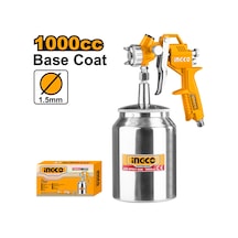 Boya Tabancası 1000cc Alttan Depo - Ing-asg3101