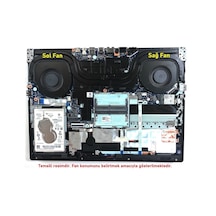 Lenovo Legion 81fv00nstx Fan V1 Sağ Fan 1 Adet