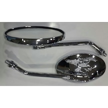 Motosiklet Aynası Takım 124 Kartal Desenli 10Mm Chopper Kt 125 15 (531400840)