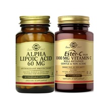 Solgar Alpha Lipoic Acid 60 Mg 60 Kapsül Solgar Ester-C Plus 10