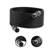 Midex Mxl-20m-bk Kaliteli Xlr To Xlr 20 Mt. Mikrofon Kablosu
