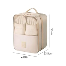 Su Geçirmez Saklama Çantası Tekerlekli Kutu Aksesuarları Bavul Düzenleyiciler Taşınabilir Ayakkabı Çantası Ev Göl Mavisi