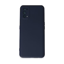 Realme 7 Pro Kılıf Nano İçi Kadife Silikon - Lacivert Bz8683140591304