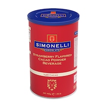 Simonelli Çilek Aromalı Sıcak Çikolata İçecek Tozu 900 G