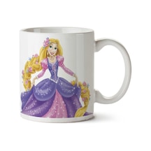 Rapunzel-png-clipart İki Tarafı Baskılı Kupa Bardak Çok Renkli