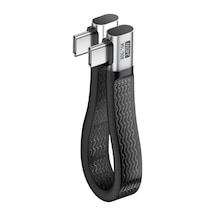 Usb4 13 Cm Type-c Kablo 80gbps, 240w Pd 3.1 Hızlı Şarj, 8k 60hz Görüntü Aktarımı, Kısa Esnek Usb-c Kablo, Thunderbolt 4 İle Uyumlu Otgh