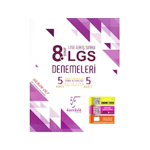 Karekök 8.sınıf Lgs Denemeleri - Karekök Yayınları 5 Kitap Seti