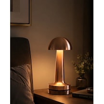 Mantar Masa Lambası Dokunmatik Led Gece Lambası - 4981 Çok Renkli