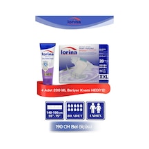 Hasta Bezi Xxlarge 20'li 4 Adet - 200 Ml Bariyer Kremi Hediyeli 2XL
