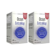 Ocean Extramag Üçlü Magnezyum Kombinasyonu 90 Tablet 2 Paketi