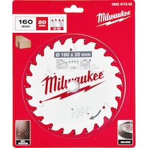 Milwaukee Sürtünme Önleyici Daire Testere Csb Pw 160x20x2-2mm 24 Diş 4932471290
