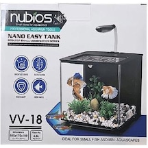 Nubios Nano Easy Akvaryum 4.5 Lt Siyah
