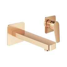 Kale Sempre Plus Rose Gold Ankastre Lavabo Bataryası