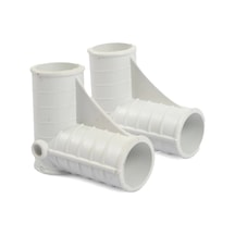 32 Lik Beşik Salıncak Ayağı Boru Birleştirme Aparatı 2 Adet Beyaz Beyaz Diğer