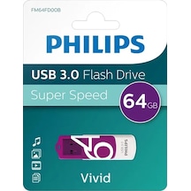 Philips Uyumlu  Vivid Fm64fd00b/00 64gb Usb 3.0 Flash Bellek