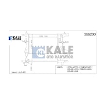 Radyatör Su Astra J-zafira C-cruze A14xer/b14xer/a16xer/b16xer/a18xer 09-