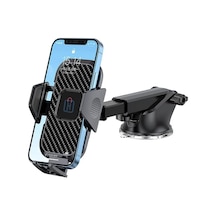 Hb-01 Otomatik Klipsli Araba Telefon Tutucu Ayarlanabilir Cam Ve Torpido Için Yüksek Kalite Tutucu 2 Mixed