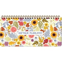 Keskin Sunflower Spiralli Planner 13x27 Diğer