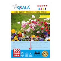 Koala Papers Premium Parlak A4 Fotoğraf Kağıdı 120 Gr. 100 Yaprak