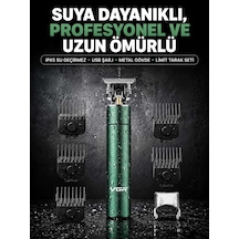 4 Limit Taraklı Ipx5 Su Geçirmez Saç Kesme Makinesi