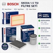 Bosch Filtre Seti Skoda 1.5 Tsı Karoq Superb Kodiaq Octavia
