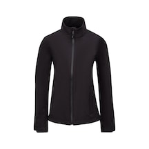 2as Bianca İnce Softshell Kadın Ceket Siyah 001