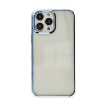 Apple Uyumlu iPhone 14 Pro Max Kılıf Element Silikon - Sky Blue
