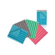 Ekonomik Paket, Yağ & Kir Sökücü, İz Bırakmaz, Ekstra Emici, Hızlı Kuruyan Mikrofiber Tem Mavi, Gri, Yeşil, Pembe