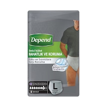 Depend Emici Külot Erkek Büyük 8'li - 6 Adet Tarı