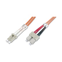 Digitus Lc-sc Fiber Optik Patch Kablo, 2 Metre, Multimode, Duplex, 62.5/125 -18207
