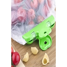 Pratik Poşet Klipsi 2li Set Plastik Beyaz Diğer