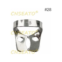 1 Adet Endodontik Diş Kauçuk Baraj Kelepçeleri Paslanmaz Çelik Endo Restoratif Baraj Klip Tutucu Ağız Bakımı Ortodonti Malzeme Ekipmanları Koyu Kahverengi