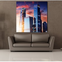 Binalar Kanvas Tablo 90x90cm