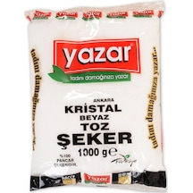 Yazar Kristal Toz Şeker 6 x 1 KG