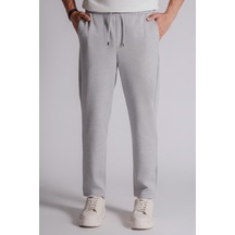 Braccas Erkek Yandan Cepli Beli Lastikli Relaxed Fit Jogger Pantolon Lacivert Gri