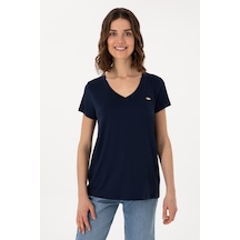 U.S. Polo Assn. Us. Polo Assn. Kadın Tişört 50300829-vr033 Lacivert