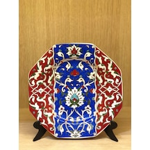 Güral Porselen 28 Cm Köşeli Duvar Tabağı