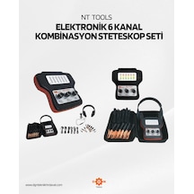 Nt Tools Elektronik 6 Kanal Kombinasyon Stetoskop Seti