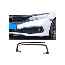 Honda Civic Fc5 Sis Farı Üst Kaşı Çıtası Kaplaması Karbon 2019-