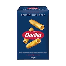 Barilla Kalın Kesme Makarna 500 G - Tortiglioni, Durum Buğdayı 2'li Ekonomik Paket - 2 Adet Tarı