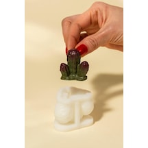 Cereus Kaktüs Silikon Mum Kalıbı
