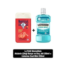Le Petit Marseillais Akdeniz Çileği Banyo ve Duş Jeli 250 ML + Listerine Cool Mint 250 ML