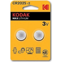 2 Adet Ultra Lityum Cr2025 Para Pil