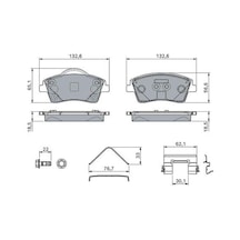 Bosch 0986460141 Ön Balata Volvo Xc40 1.5t3 2019 2.0 D3 D4 T2 T4 T5 B4 B5 2018 16 Jant 31471409
